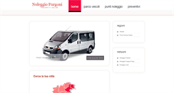 Desktop Screenshot of furgoninoleggio.info